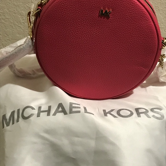 Michael Kors Canteen Leather Bag - Rose Pink - Picture 2 of 7